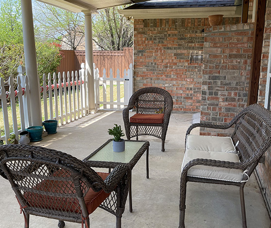 Covered Patio - Denton, Texas