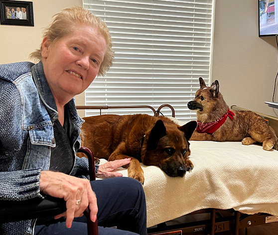 senior living home - pets welcome